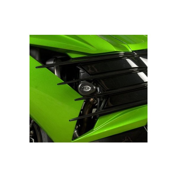 R&G R&G Kawasaki ZZR1400 (zx-14) Aero Style Crash Protectors Black 2012 onwards